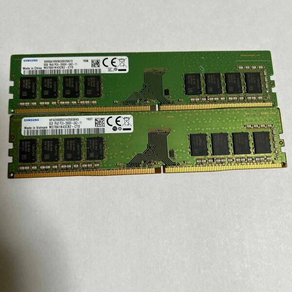 SAMSUNG 8GB PC4-2666V セット　(1)