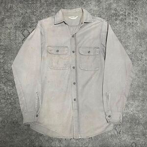 USA製 50s 60s SILVER STREAK Work Shirt ワークシャツ グレー 50年代 60年代 ヴィンテージ ビンテージ vintage