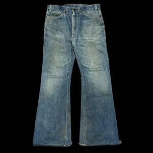 USA製 70s Levis 517 ブーツカット ボタン裏8 42TALON オレンジタブ リーバイス タロン フレア ベルボトム 70年代 ヴィンテージ vintage