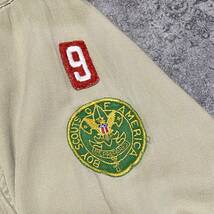 Vintage 1950s HERCULES Boy Scout Shirt ヘラクレス ボーイスカウト ワークシャツ ワッペン ベージュ 50年代 ヴィンテージ ビンテージ_画像7