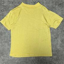 40s 50s レーヨン Tシャツ 半袖シャツ 40年代 50年代 ヴィンテージ ビンテージ vintage イエロー_画像2