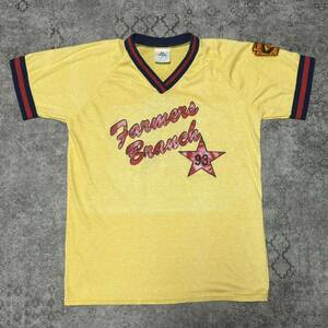 USA製 70s 80s MPCJ Tシャツ 半袖 ゲームシャツ ユニフォーム 70年代 80年代 ヴィンテージ ビンテージ vintage フットボール