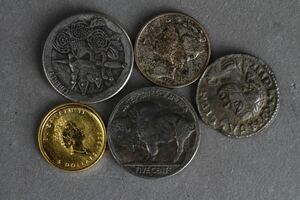 【久】1962 外国コイン 一式　