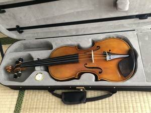 イタリア フルサイズ バイオリン 4/4 虎杢 ヴァイオリン ケース付き