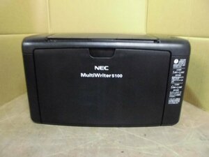 ![ Junk ] б/у лазерный принтер [NEC MultiWriter 5100] осталось количество неизвестен тонер имеется снятие деталей отправка возможность!2404031