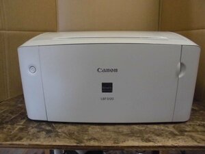 ♪【ジャンク】中古レーザープリンタ　キャノン【Canon LBP3100】残量不明トナー付き　部品取り発送可能♪2403111