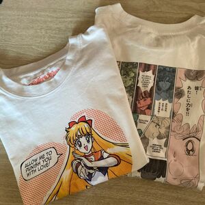 2枚セット　ユニクロUT GU セーラームーンTシャツ