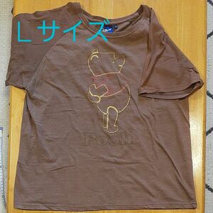 プーさん　 半袖Tシャツ　Ｌサイズ