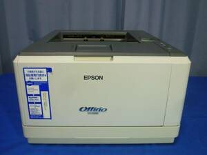 【印刷枚数：74600枚】EPSON Offilio LP-S310N A4 モノクロ レーザープリンター トナー付【テスト印字OK】