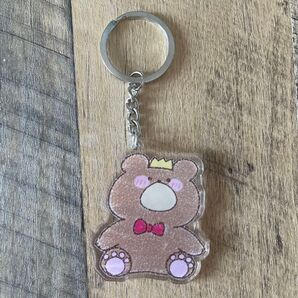 むちむちあにまる。むちくま(茶)アクリルキーホルダー
