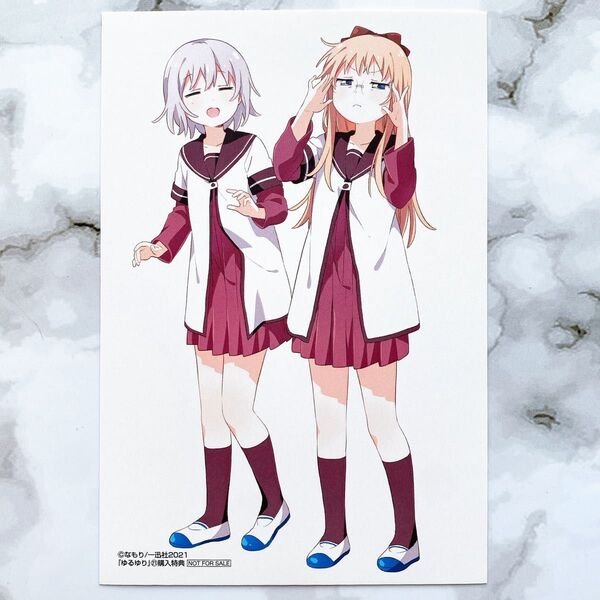 ゆるゆり☆21巻 ZIN特典 イラストカード★
