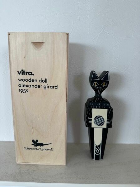 WOODEN DOLLS CAT / S / vitra.★ウッデンドール　②