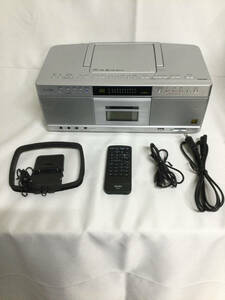 【北見市発】東芝 TOSHIBA ラジオカセットレコーダー TY-AK2 2021年製 ハイレゾ CD カセット Bluetooth ラジオ レコーダー 再生