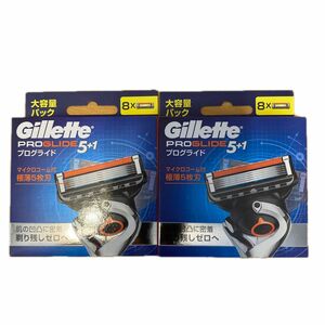 無言お取り引き対応不可 P&G gillette ジレット プログライド 5枚刃 替刃 8個入2箱ブランド　