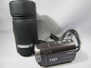 レタパ送料無料!!■ジャンク　ソニー Sony HANDYCAM HDR-CX370 本体のみ ケースあり 充電池無し 動作不明 デジタルビデオカメラ HANDY CAM