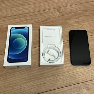 iPhone 12 mini 64GB ブルー MGAP3J/A SIMフリー