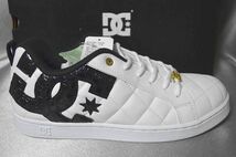 新品 27.0 DC SHOES アライアンス キルティング　ALLIANCE SE SNDC SHOE ＤＣシューズ ホワイト　白_画像2