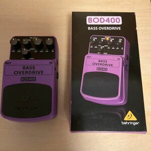 BEHRINGER BASS OVERDRIVE BOD400 ベース用 エフェクター ベリンガー オーバードライブ