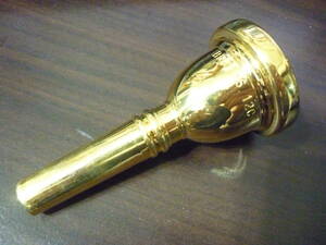 ★ Брамс ★ Брахм/тонкая трубка мундштук тромбона 《12c/gp》 Золото.