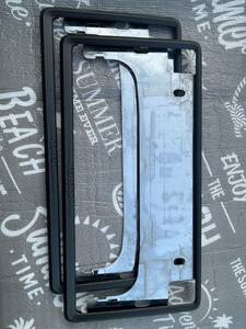  Toyota original license frame number frame LINE-Xlapta- liner mat black amateur painting 