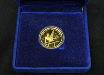 中国 金貨 1994年 100元 第十二届亜州運動会紀念金幣 重さ7.9g 貨幣 硬貨 記念コイン(1) _画像1