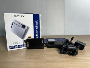 286H【中古】SONY デジタルカメラ　サイバーショット　 DSC-T100