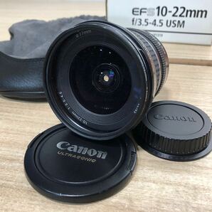 379F【中古】Canon EOS Kiss Digital N 一眼レフデジタルカメラ DS126071 カメラレンズ EFS10-22mmf/3.5-4.5USM セットの画像6