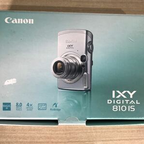 365 F【中古】Canon IXY DIGITAL コンパクトデジタルカメラ デジカメ コンデジ 810 IS の画像10