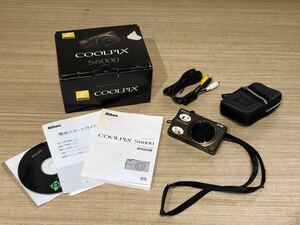 361 F【中古】Nikon COOLPIX S6000 デジカメ　コンデジ