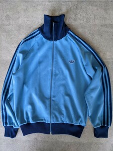 70s adidas Vintage джерси Descente производства 3 бледно-голубой Vintage запад Германия ATP Франция 50s 60s 80s спортивная куртка синий голубой 