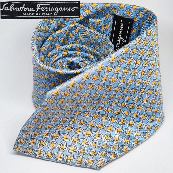 Salvatore Ferragamo サルバトーレ・フェラガモ ネクタイ ブランドネクタイ 柄 シルク