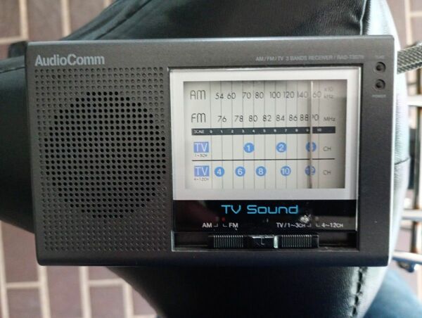 AudioComm RAD-307N ＡＭ・FMラジオ良好