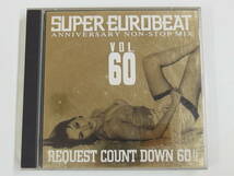 2CD / SUPER EUROBEAT VOL.60 / ANNIVERSARY NON-STOP MIX / REQUEST COUNT DOWN 60！！ / 『M26』 / 中古_画像1