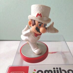 amiibo アミーボ 任天堂 Nintendo　マリオオデッセイ マリオ ウェディングスタイル フィギュア　マリオポチ袋おまけ