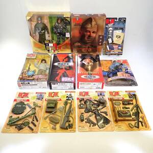 COOL GIRL Cool Girl + GI JOE GI Joe 1/6 military figure u Epo n together set 11 point unopened unused present condition goods large amount YE167