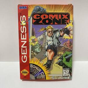 MD Mega Drive GENESIS GENESIS comics Zone COMIX ZONE