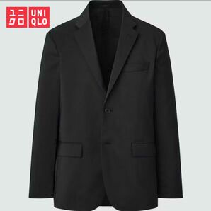 【極美品】UNIQLO ウォッシャブル ウール テーラードジャケット 段返り