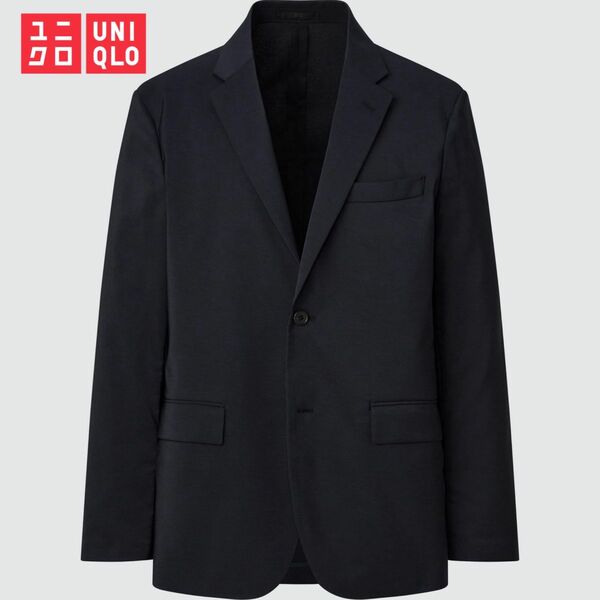 【極美品】UNIQLO ユニクロ 感動ジャケットブラック L