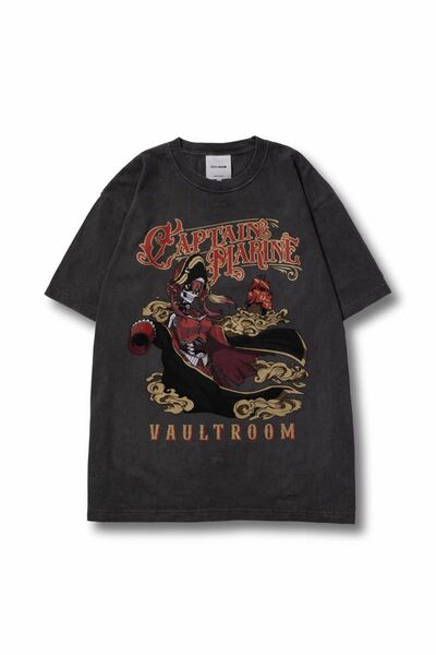 vaultroom 宝鐘マリン チャコールTシャツ XL