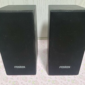 fostex PM 0.1 used fos Tec s personal active speakers system pair speaker black 