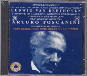 GRAMMOFONO　ベートーヴェン　交響曲1,2,8　トスカニーニ/NBC交響楽団　1939年