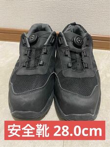ワークマン 安全靴 作業靴 28.0cm ブラック 通気性 メッシュ 靴