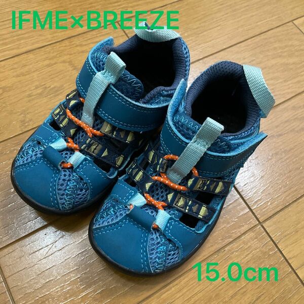 IFME×BREEZE ウォーターシューズ サンダル イフミー×ブリーズコラボ