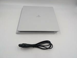 ①1円～【動作良好品】本体のみ PlayStation 4 グレイシャー・ホワイト 500GB CUH2100A SONY PS4 Ver11.50【電源付き・封印有り】