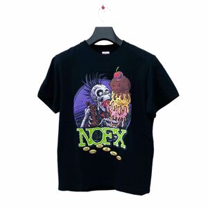 送料無料■新品未使用【NOFX ノーエフエックス】 FINAL TOUR BIG CREAM TEE T-SHIRTS ファイナルツアービッグクリームTシャツ ブラック