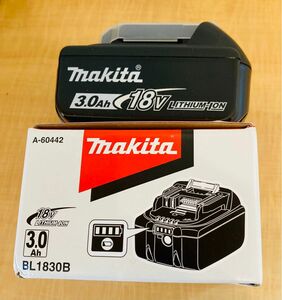 マキタ 18V リチウムイオンバッテリ BL1830B A-60442 3.0Ah 未使用 純正品 makita