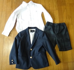 ☆ ユナイテッドアローズ GREEN LABEL グリーンレーベル 125 ボーイズ ジャケットなど 3セット 男の子 子供用 /中古