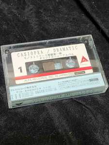  valuable!* Casiopea *DRAMATIC Alpha record viewing for sample goods cassette ALCA-487 1993/5/21.. the first . promo for 