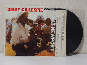 ■LP■ ディジー ガレスピー / アット ニューポート’57 / DIZZY GILLESPIE / AT NEWPORT '57 / 20MJ 0049 / VERVE 国内盤