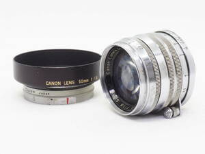 キャノン Canon LENS SERENAR 50mm F1.8 + メタルレンズフード 50mm f:1.8 35mm f:2.8